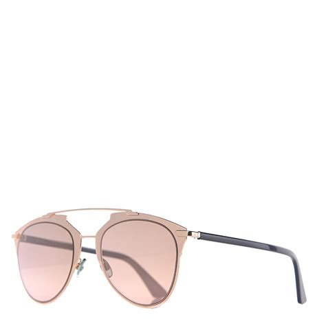 dior reflected sunglasses rose gold|christian Dior sunglasses for women.